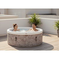 MSpa - Spa hinchable semirrígido circular Cocoon-Eco 4–6 personas