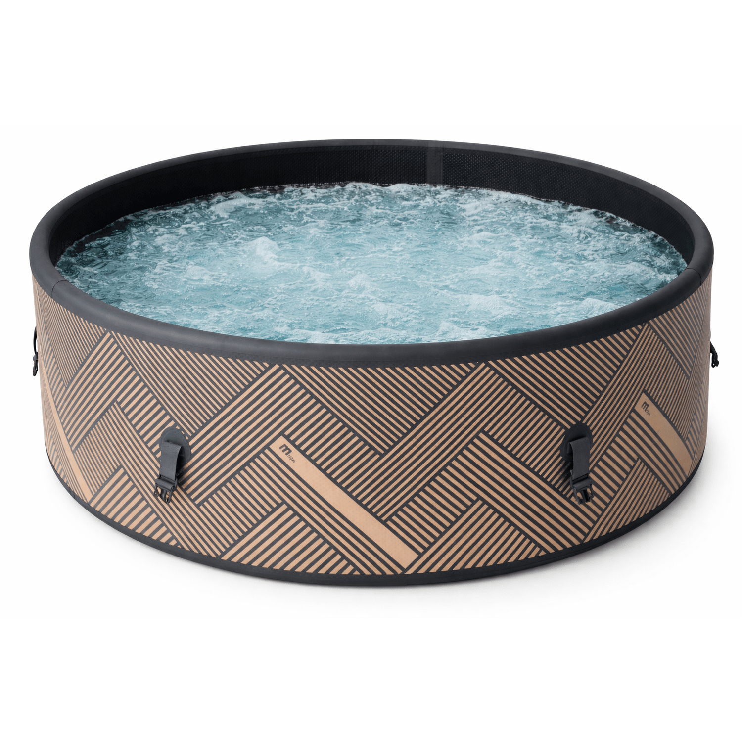 MSpa - Spa hinchable semirrígido circular Mono-Eco 6-8 personas