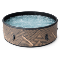 MSpa - Spa hinchable semirrígido circular Mono-Eco 6-8 personas