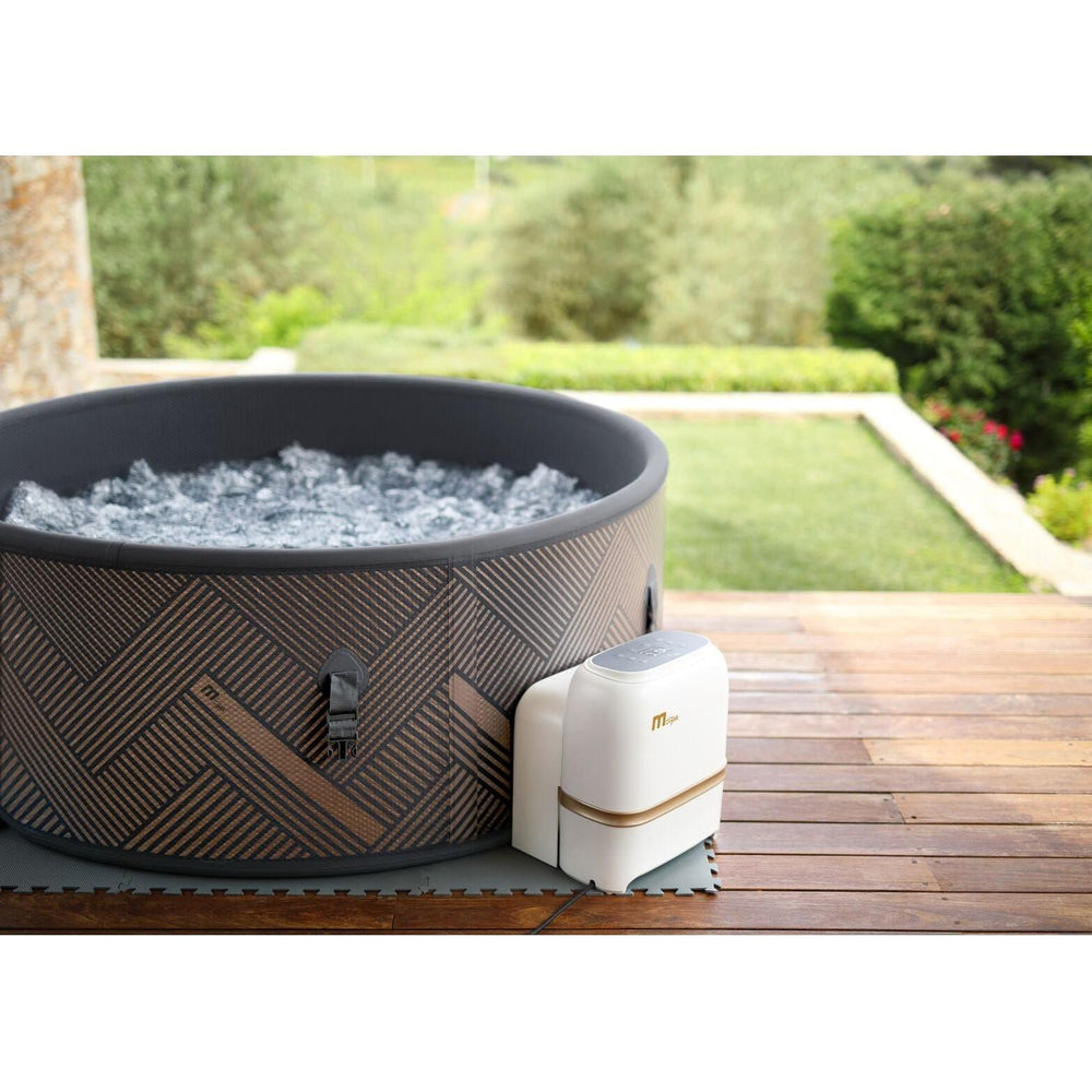 MSpa - Spa hinchable semirrígido circular Mono-Eco 4-6 personas