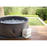 MSpa - Spa hinchable semirrígido circular Mono-Eco 4-6 personas