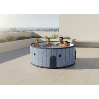 MSpa Spa hinchable semirrígido circular Tidal 4–6 personas