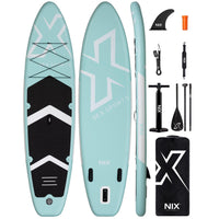 Tabla de paddle surf hinchable 11" 335 cm turquesa