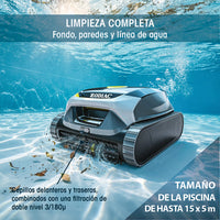 Zodiac Freedom Lite — Robot Limpiafondos Sin Cable para Piscina con Batería de Iones de Litio