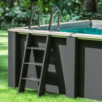 Piscina elevada de composite Gre rectangular KPCOR46T (455 × 315 × 126 cm)
