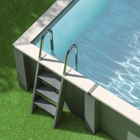 Piscina elevada de composite Gre rectangular KPCOR2814T (315 × 175 × 96 cm)
