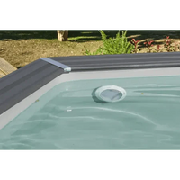 Piscina elevada de Composite Gre Avantgarde Redonda 410x124