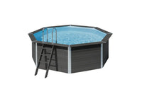 Piscina elevada de Composite Gre Avantgarde Redonda 410x124