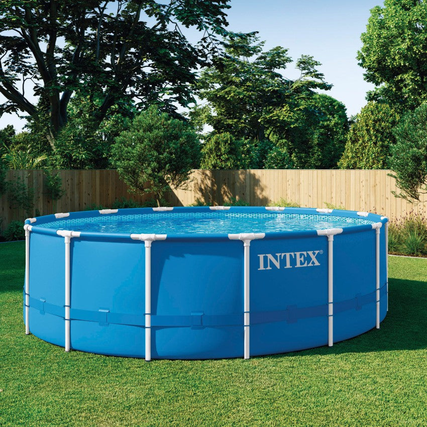 Intex Metal Frame Piscina Desmontable Circular 457x122 cm 3785L