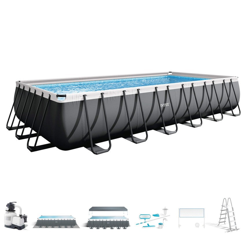 Intex Ultra XTR Frame Piscina Desmontable Rectangular 732x366x132cm