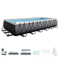 Intex Ultra XTR Frame Piscina Desmontable Rectangular 732x366x132cm