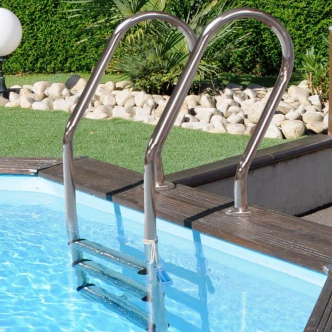 Piscina elevada de madera Gre Sunbay Canelle 2 535x356x117