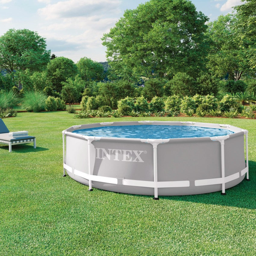 Intex Piscina Desmontable Prism Frame Redonda 457x122 cm con Depuradora