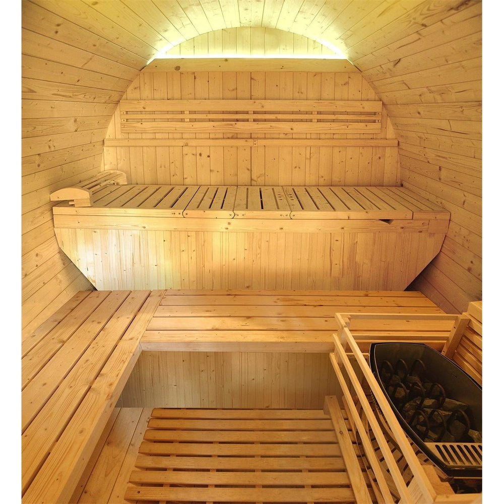 France Sauna - Gaïa Luna Sauna exterior de vapor