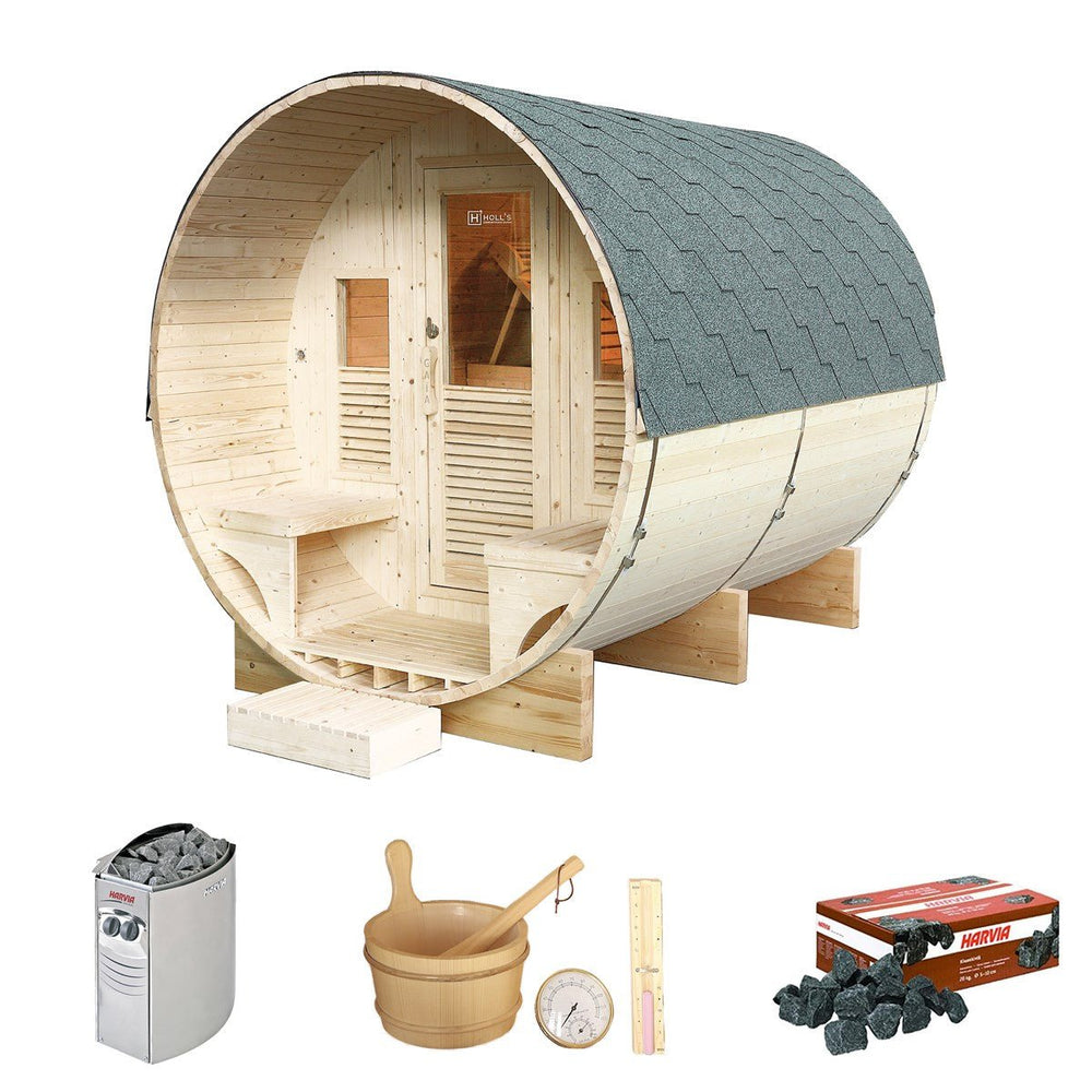 France Sauna - Gaïa Luna Sauna exterior de vapor