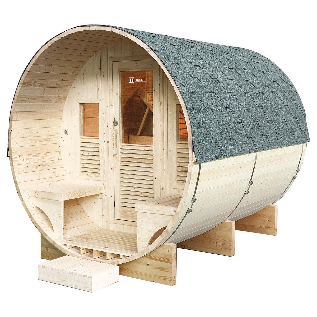 France Sauna - Gaïa Luna Sauna exterior de vapor