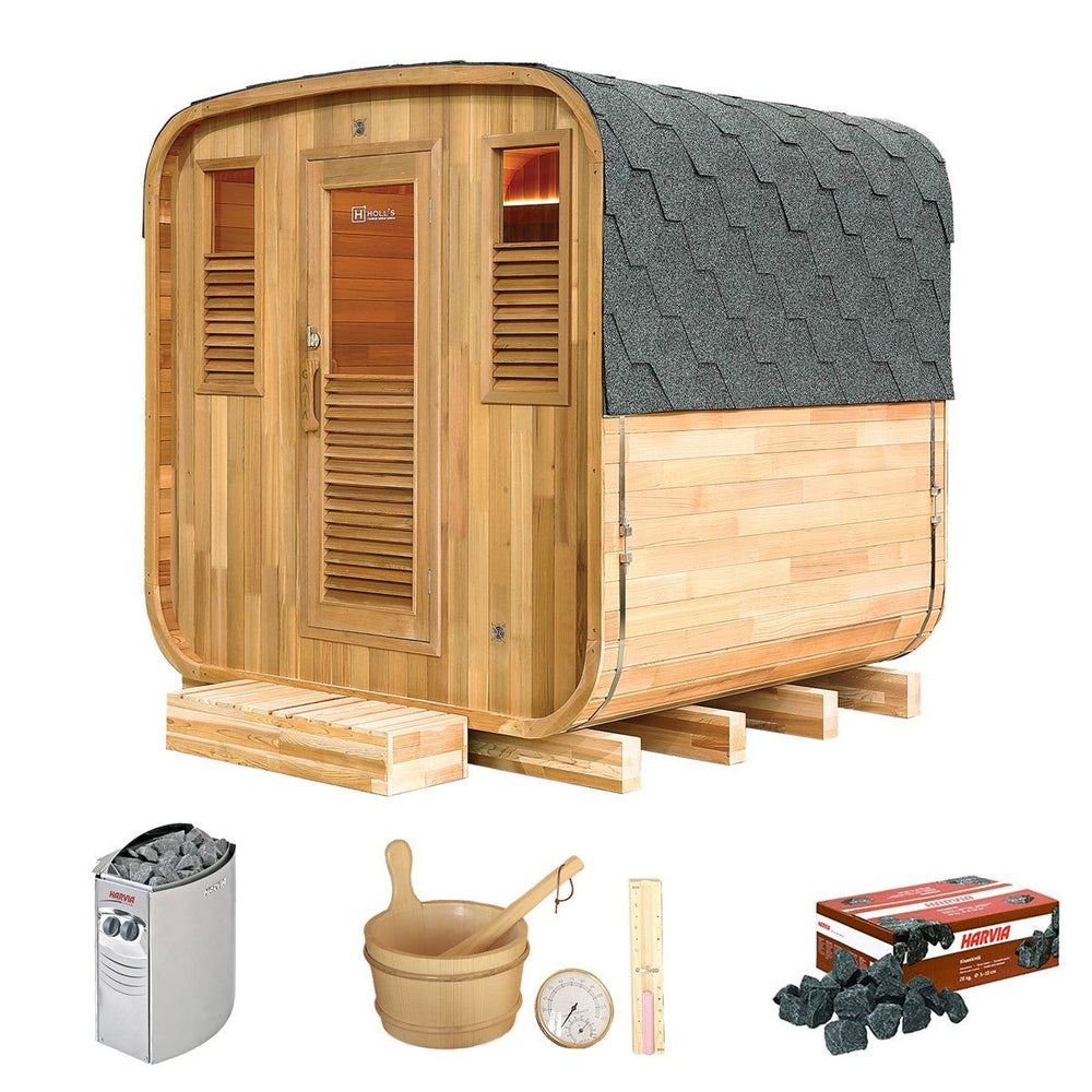 Holl’s - Gaïa Nova Sauna exterior de vapor
