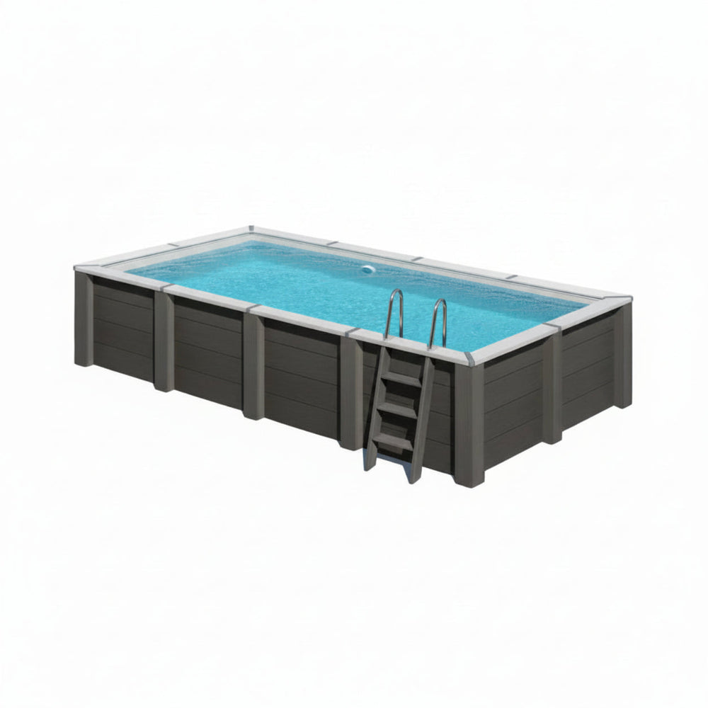 Piscina elevada de composite Gre rectangular KPCOR60T (595 × 315 × 126 cm)